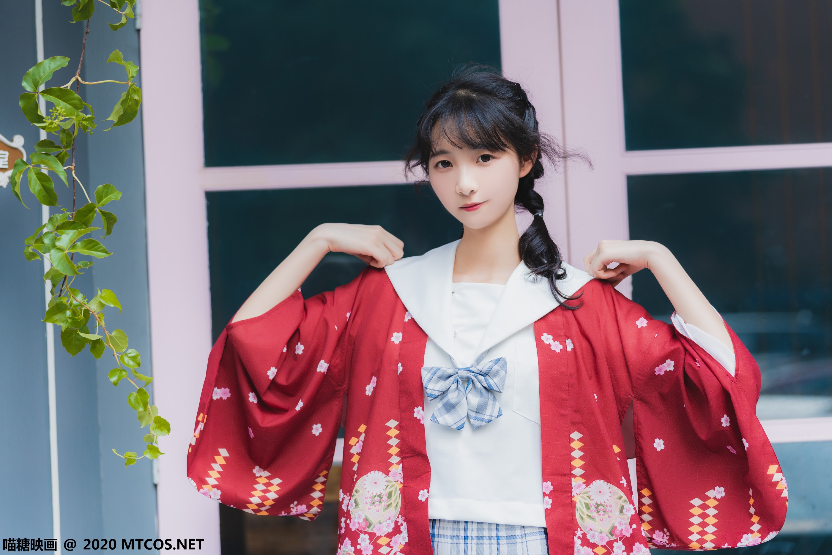 图片[1]-[喵糖映画] JKL.018 户外JK制服[54P]-XikXak